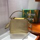Prada Matinee Small Golden Saffiano Leather Bag 1BA286