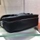 Prada Contrasting Color Re-Nylon And Saffiano Leather Shoulder Bag 2VD768 3 Colors