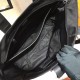 Prada Black Re-Nylon And Saffiano Leather Tote 2VG042