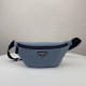 Prada Blue Re-Nylon And Saffiano Leather Belt Bag 2VL033