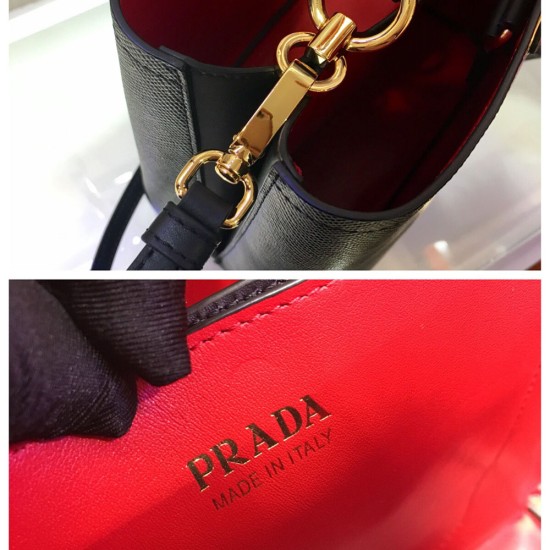 Prada Saffiano Leather Prada Panier Bag 1BA212 17cm 21.5cm 14 Colors