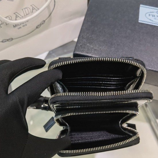 Prada Saffiano Leather Smartphone Case 11.5cm 2ZH126