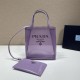 Prada Lily Sequined Mesh And Leather Tote Bag