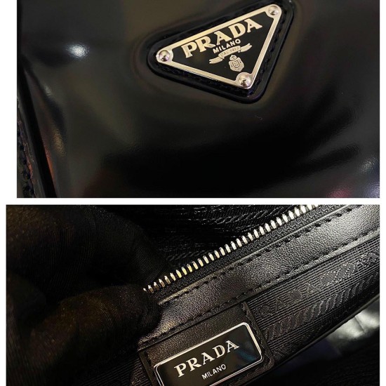 Prada Brushed Leather Briefcase 2VE368BH