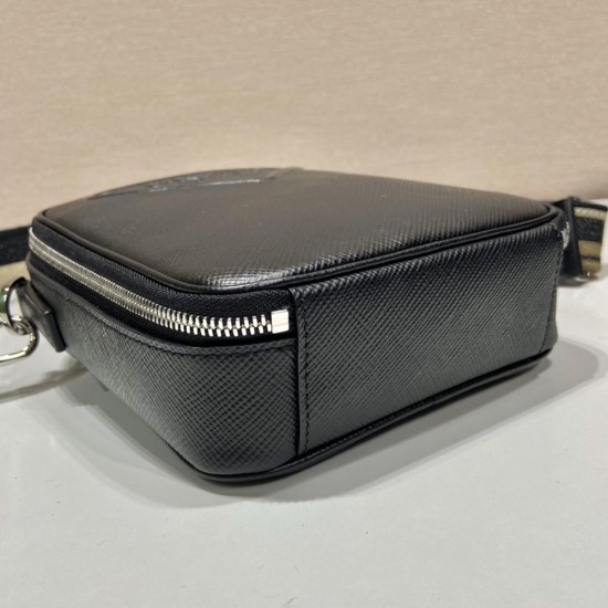Prada Saffiano Leather Shoulder Bag 2VH154