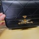 Prada Saffiano Leather Shoulder Bag With Patchwork 1BD320