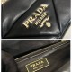 Prada System Nappa Leather Patchwork Shoulder Bag With Triangle Patchwork Motif 2 Colors 20cm 1BD292A