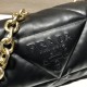 Prada Padded Nappa Leather Shoulder Bag 1BD306