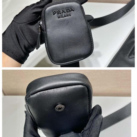 Prada Leather Shoulder Bag 2VH124