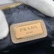 Prada Leather Bag With Shoulder Strap 22cm 3 Colors 1BH082