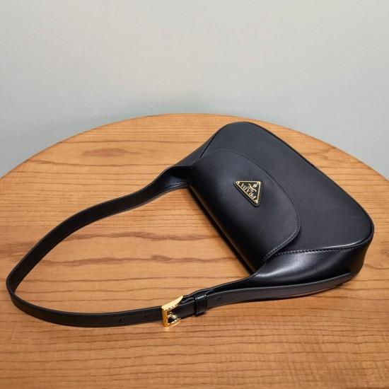Prada Small Leather Shoulder Bag 25cm 4 Colors 1BD358