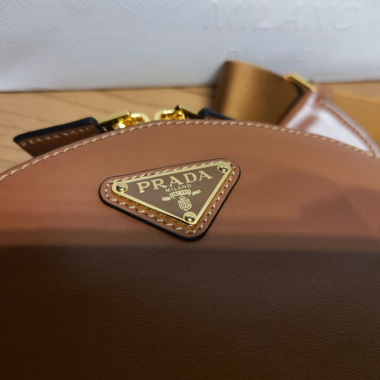 Prada Leather Mini Shoulder Bag 18cm 3 Colors 1BH212