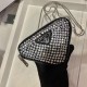 Prada Triangle Bag With Artificial Crystals 1BD733