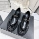 Alexander Wang Carter Mid Heel Lug Loafer in Leather 3 Colors