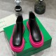 BV Tire Ankle Chelsea Vegetally Tanned Leather Cropped Boots 21 Colors