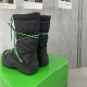BV Puddle Bomber Lace Up Boots In Padded Technical Fabric 2 Colors