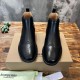 Burberry Vintage Check Detail Leather Chelsea Boots With Brogue