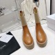 Celine Ankle Boots In Calfskin 2 Colors