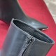 Celine Boots Metal Toe Fitted Ankle Boot In Calfskin 2 Colors