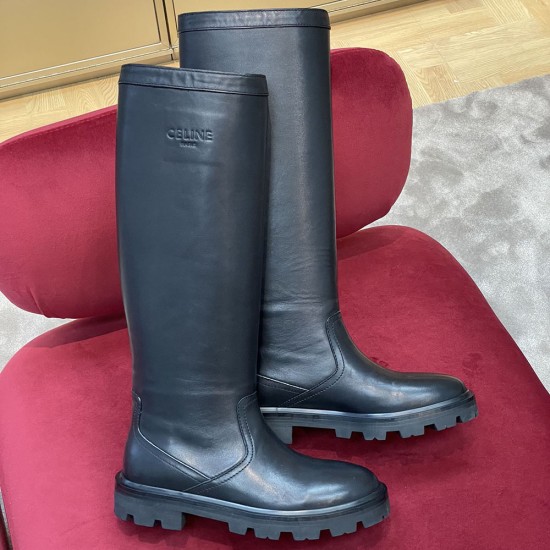 Celine High Boots In Calfskin 3 Colors