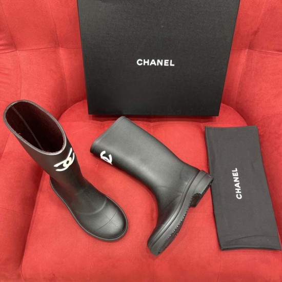Chanel Rain Boots 