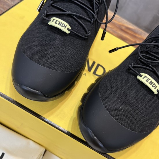 Fendi Tech Mesh High-Tops Sneaker 5 Colors