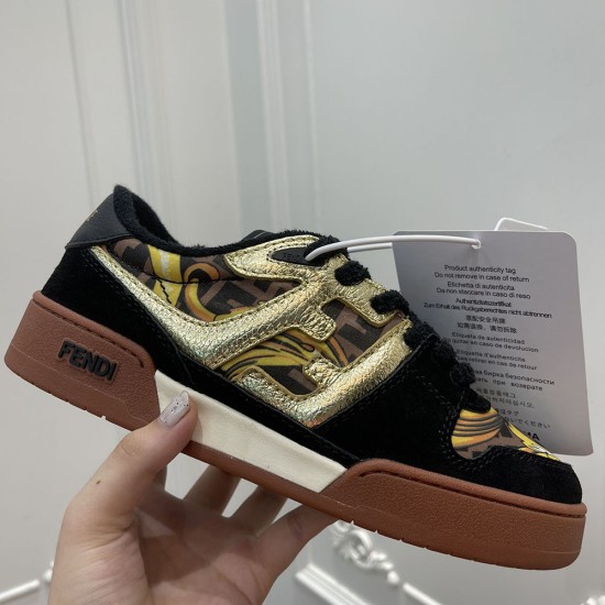 Fendi And Vasace Match Sneaker 3 Colors