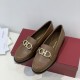 Ferragamo Gancini Loafers In Calf Leather 3 Colors