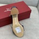 Ferragamo Bow Sandals In Patent Calf Leather 7 Colors