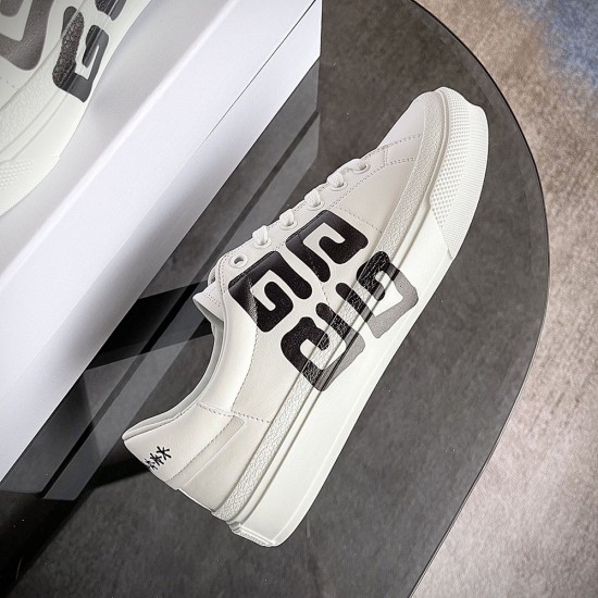 Givenchy Sneakers City Sport In 4G Print Leather 2 Colors