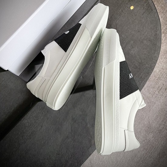 Givenchy Sneakers In Leather With Givenchy Webbing 3 Colors