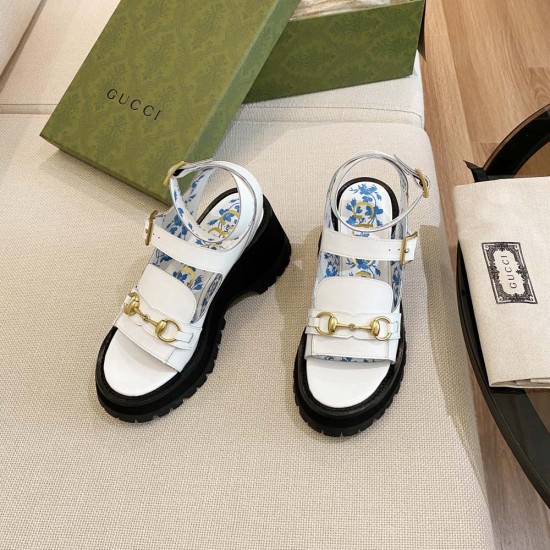 Gucci Women Sandals With Horsebit 2 Colors