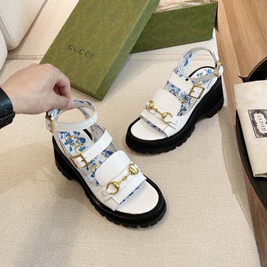 Gucci Women Sandals With Horsebit 2 Colors
