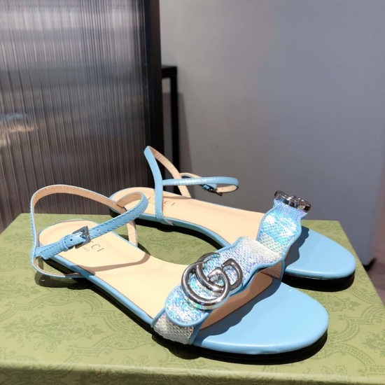 Gucci Women Flat Sandals 12 Colors