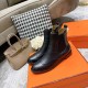 Hermes Findlay Ankle Boots with Cow Leather 2 Colors