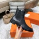 Hermes Findlay Ankle Boots with Cow Leather 2 Colors