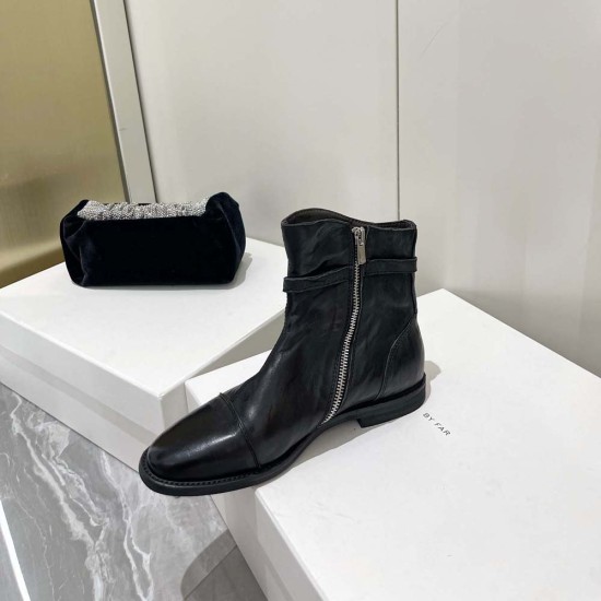 Hermes Ankle Boots with Horse Leather 2 Colors