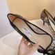 Jimmy Choo Love Shoes 2 Colors Flat / 6.5cm / 8.5cm