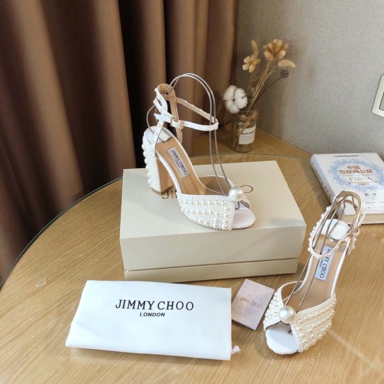 Jimmy Choo Sacora Sandals 10.5cm
