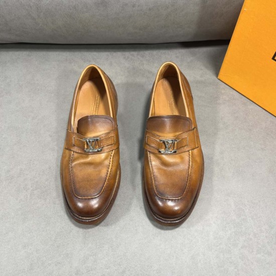 LV Male Loafer 4 Colors