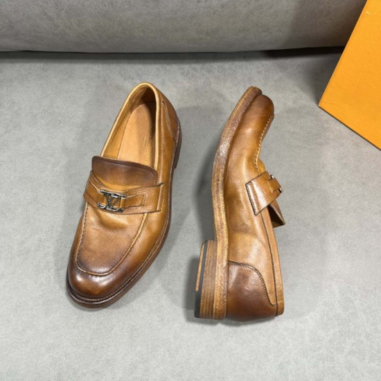 LV Male Loafer 4 Colors