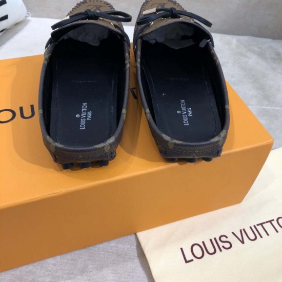 LV Loafer Sandals 2 Colors