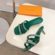 LV Heel Sandals 4 Colors