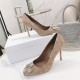Manolo Blahnik Hangisi Suede Pumps With Square Buckle And Crystals 3 Colors