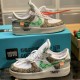 OFF White and Nike Air Force 1 Part 2 Volt The Ten Sneakers 6 Colors 