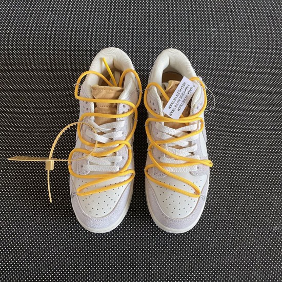 OFF White and Nike Dunk Low Sneakers 14 Colors 