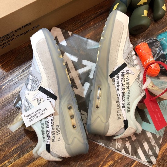 Off White And Nike Air Max 90 OW 3 Colors 