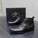 Prada Male Leather Boots 7 Colors