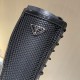 Prada Brushed Leather and Mesh Boots 2 Colors 