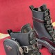 Prada Monolith Leather and Nylon Fabric Boots 5 Colors